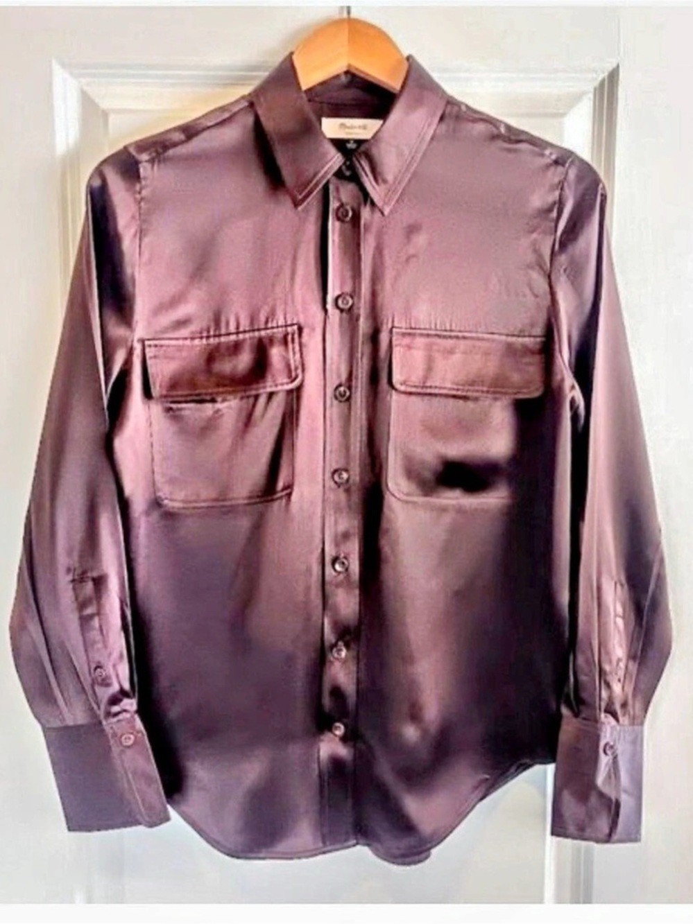 Madewell Brown Button Down Shirt